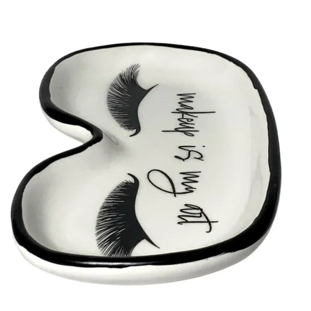 Trinket Tray Multipurpose for Jewelry Eyeglass Makeup Keys This and That Storage